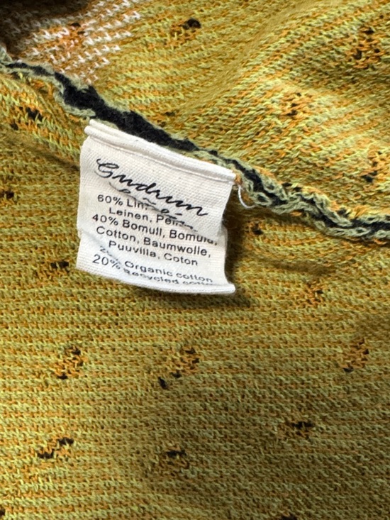 Black Floral Women's Cardigan by Gudrun Sjoden - Picture 5 of 6